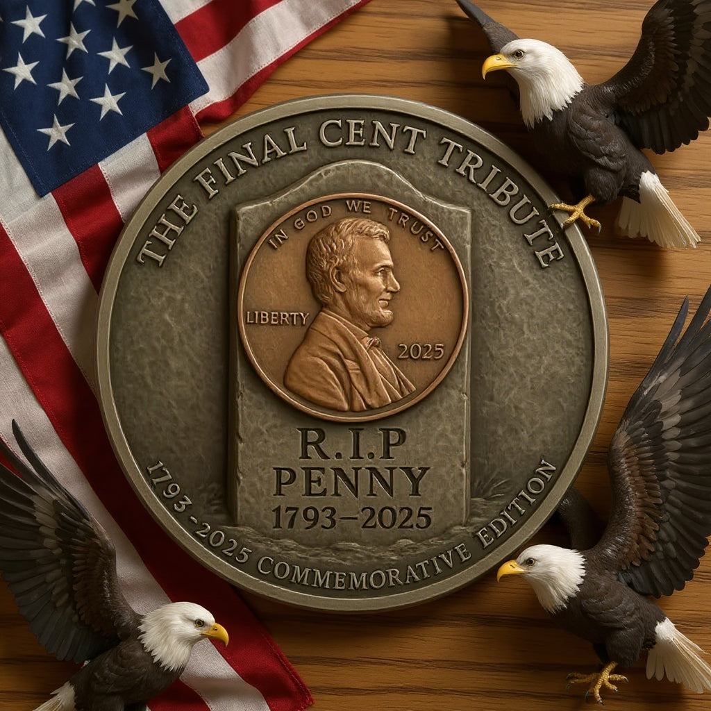 🏆Flash Sale 60% OFF -Final Cent Tribute Coin