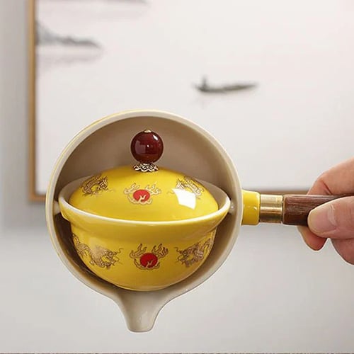 TeaGlide – 360° Rotating Travel Tea Maker Set