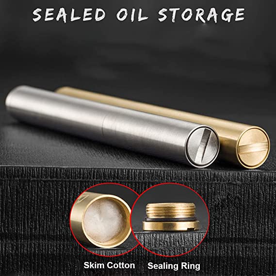 CopperIgnite – Classic Refillable Kerosene Lighter