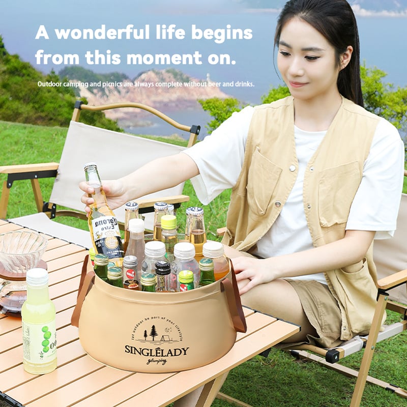 AquaFold – Portable Foldable Multi Use Bucket