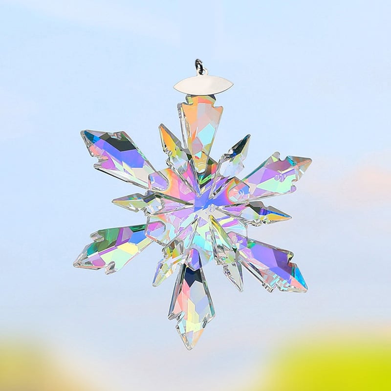 FrostGleam – Sparkling Crystal Suncatcher