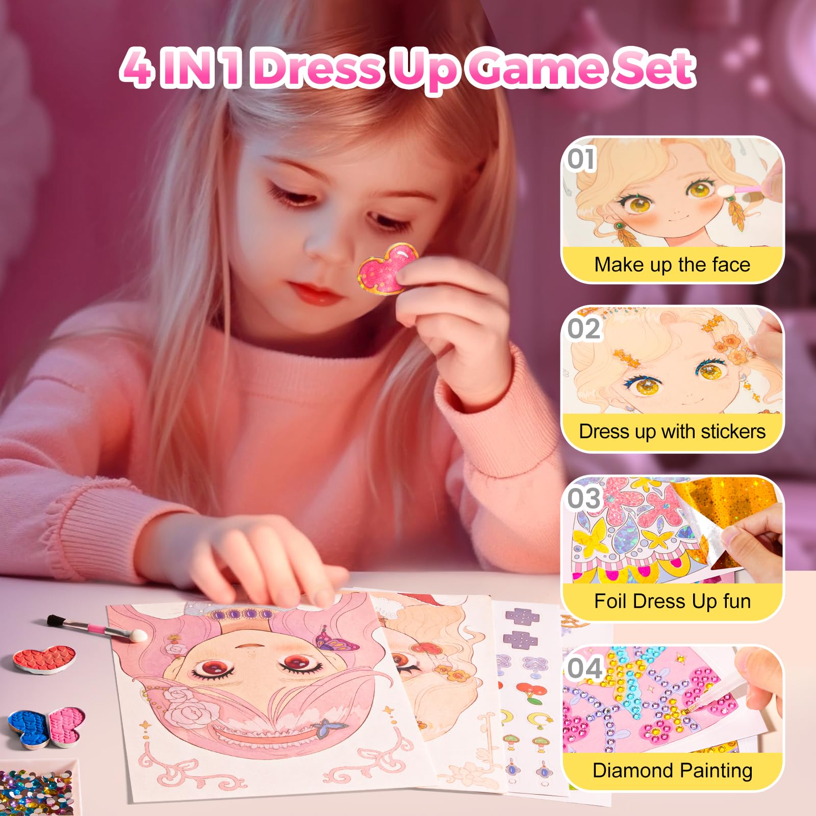 SparkleStory – DIY Princess Activity Set