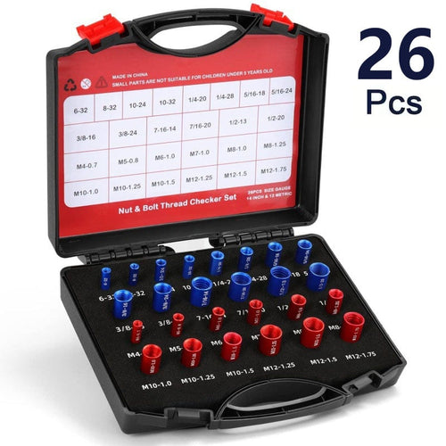 ScrewSense – 44 Pcs Alloy Thread Inspector Set