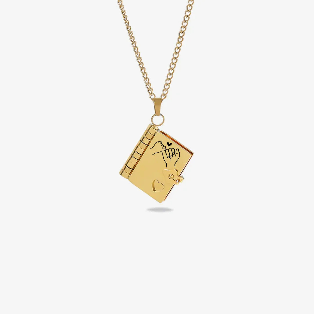 LoveChapter – Sentimental Book Necklace for Daughter