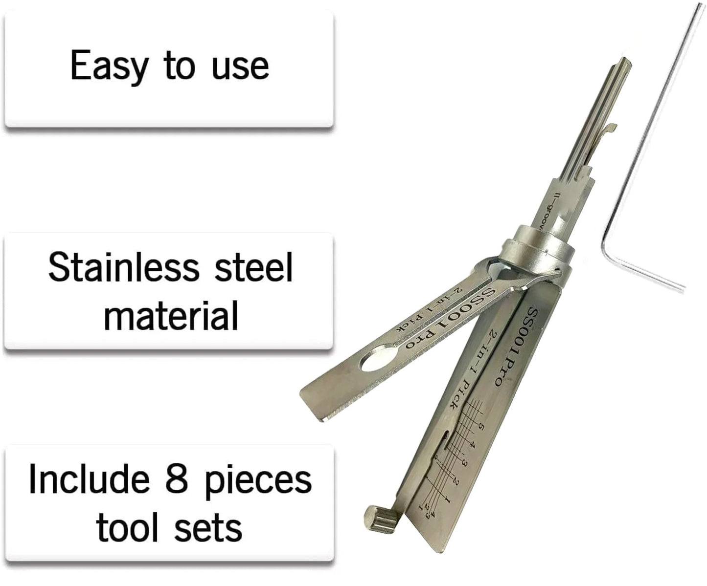 KeyCrack – Precision Stainless Steel Key Decoder