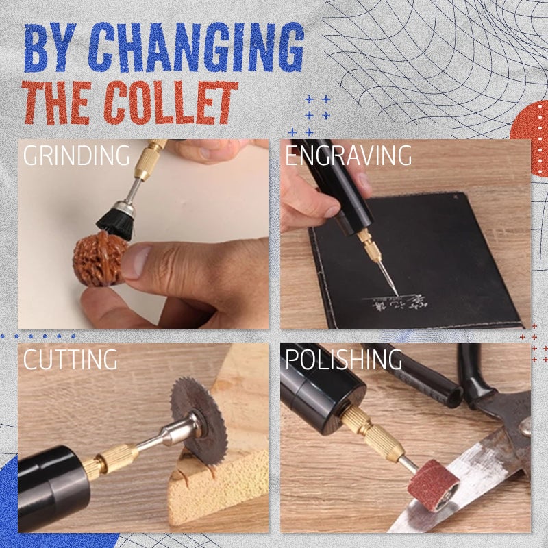 DrillMate – Handy Electric Drill with 6 Bits
