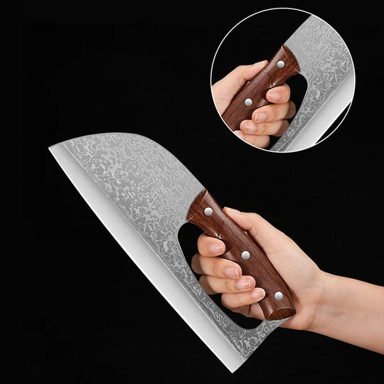 SharpEase – Stainless Steel Kitchen Slicing Knife