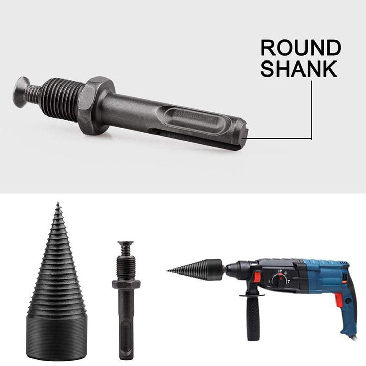 TimberBite – Hex Shank Drill for Firewood