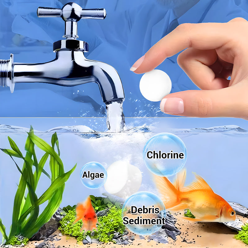 FreshFlow Tabs - Gentle, Effective Aquarium Purifier
