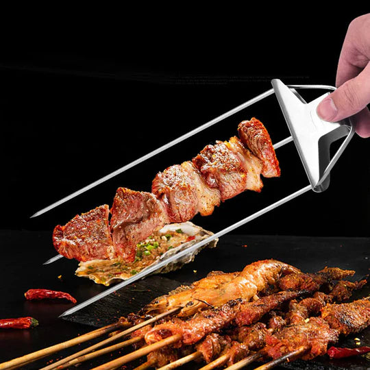 GrillMaster - Barbecue 3 way Grill Skewers