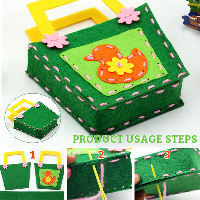 CraftyBag – Kids DIY Sewing Kit