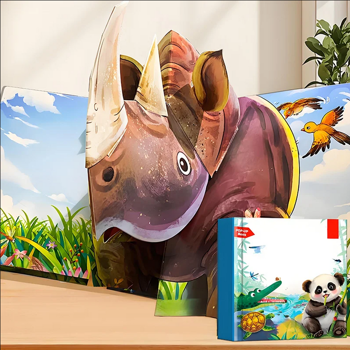 WildTales - 3D Pop-Up Adventure Books for Kids
