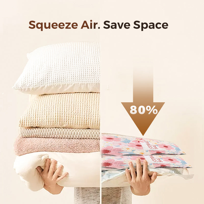 AeroSeal – Space-Saving Vacuum Storage Bags with Electric Pump