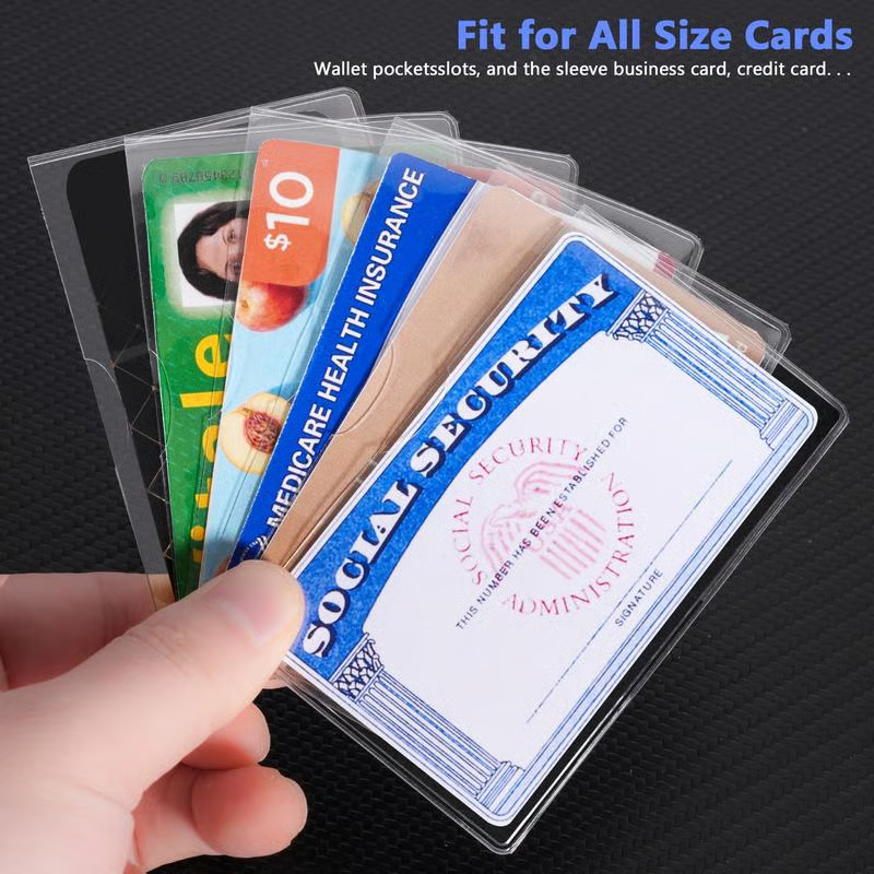 ClearGuard – Premium Social Security Card Protector Sleeves