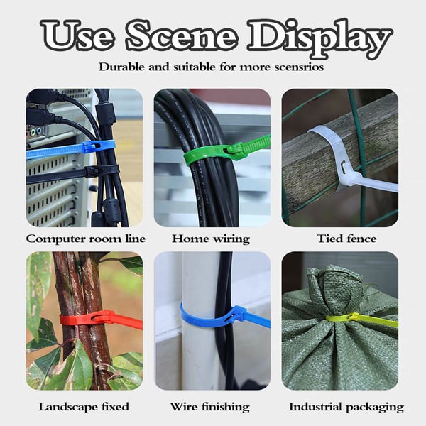 LockTite – Self-Locking Nylon Cable Ties