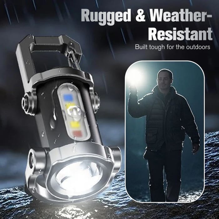 GlowKey – Mini Rechargeable Flashlight
