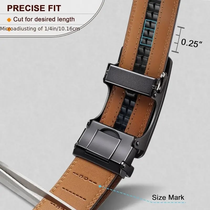 FlexBelt - Premium Leather Ratchet Belt