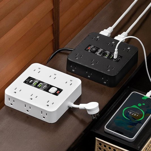 PowerHive - 16-in-1 Smart Surge Hub for Total Control
