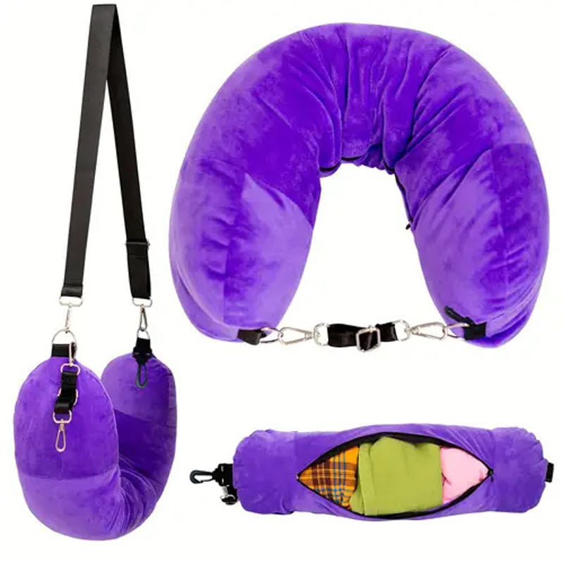 TravelNest – Stuffable Neck Pillow