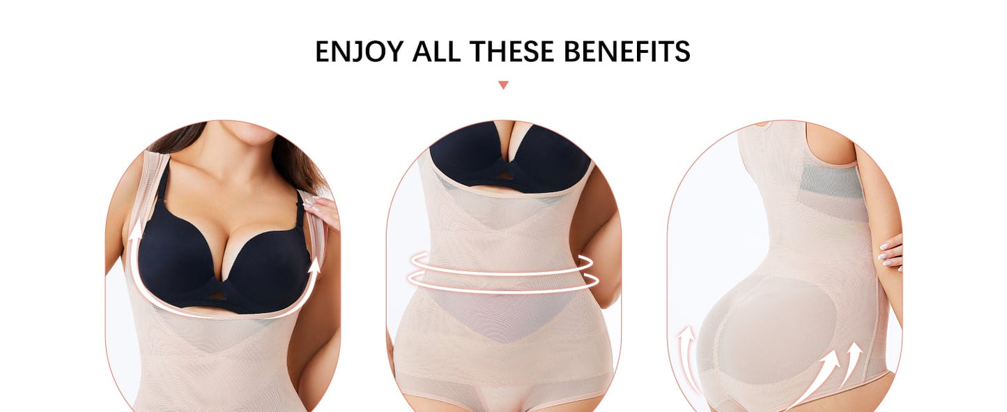 DreamCurve – Seamless High-Waist Bodysuit