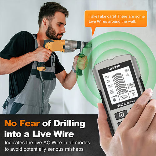SteelSeek – Advanced Handheld Metal & Wall Detector