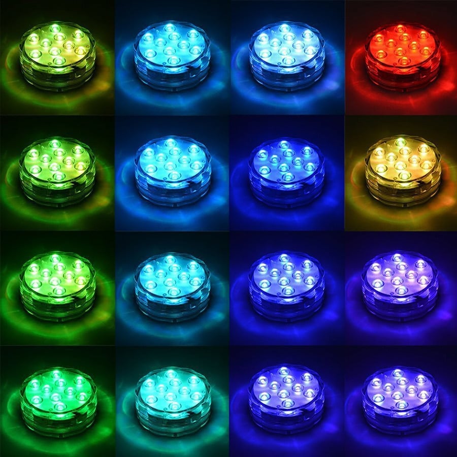 AquaGlow – Floating Waterproof LED Lights for Pools