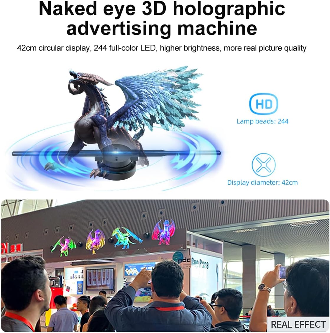 HoloSpin – 3D LED Fan Projector