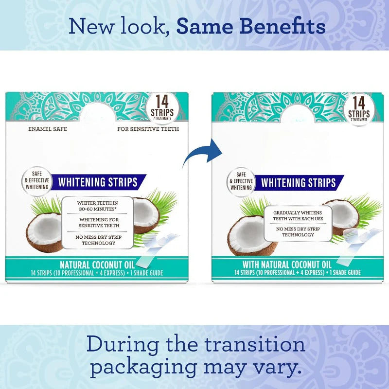 PureSmile – Coconut Oil Infused Teeth Whitening Strips