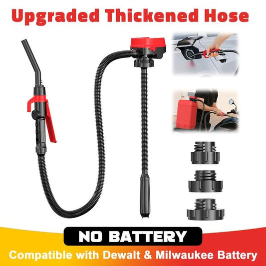 MotoFill - Portable Electric Gas Pump | Effortless Fuel Transfer Anywhere