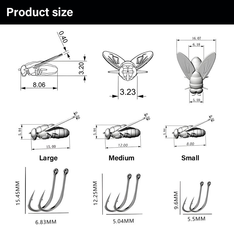 FlyLure – Simulated Fishing Bait Hook