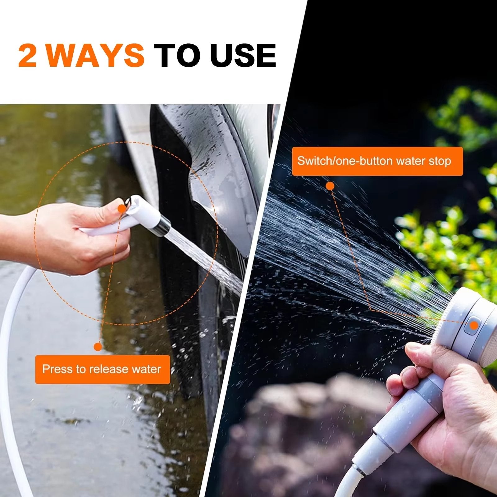 CampClean – Portable Outdoor Shower