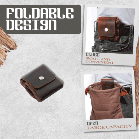 FieldCarry – Durable Leather Canvas Gear Pouch