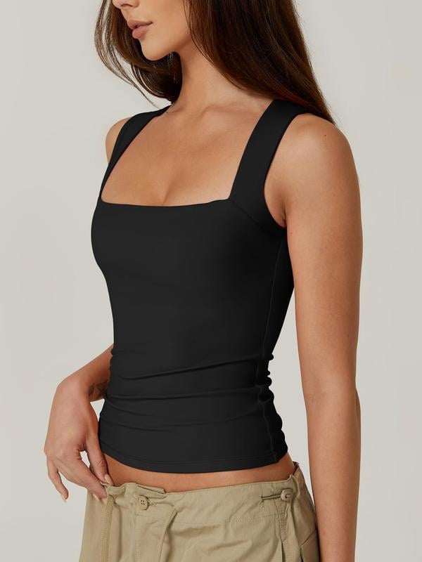 LayerLuxe - Women’s Flattering Square Neck Tank
