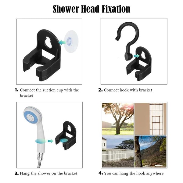 TrailShower – Adjustable Flow Outdoor Shower