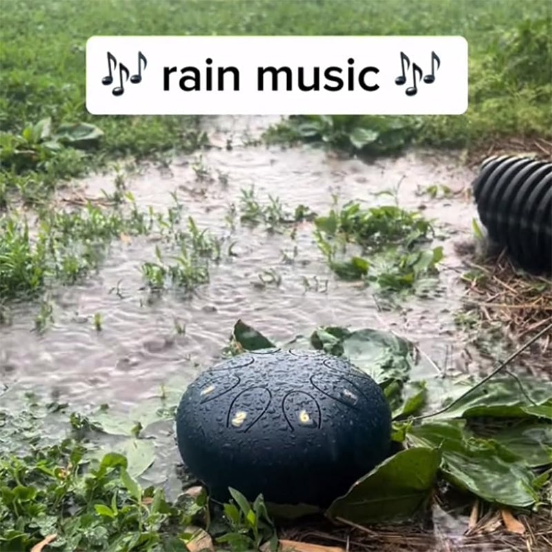 EchoRain | Rain-Responsive Drum with Fingerstalls