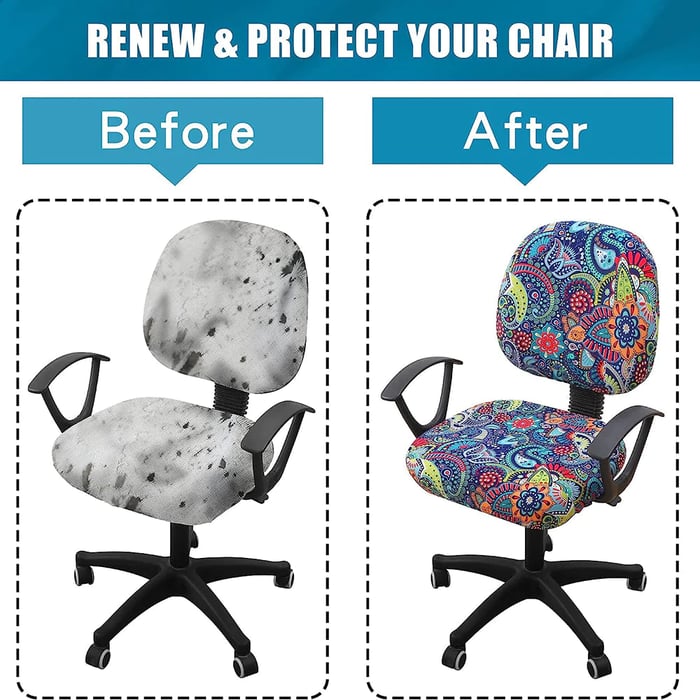 ChairCharm – Stretch Washable Office Covers