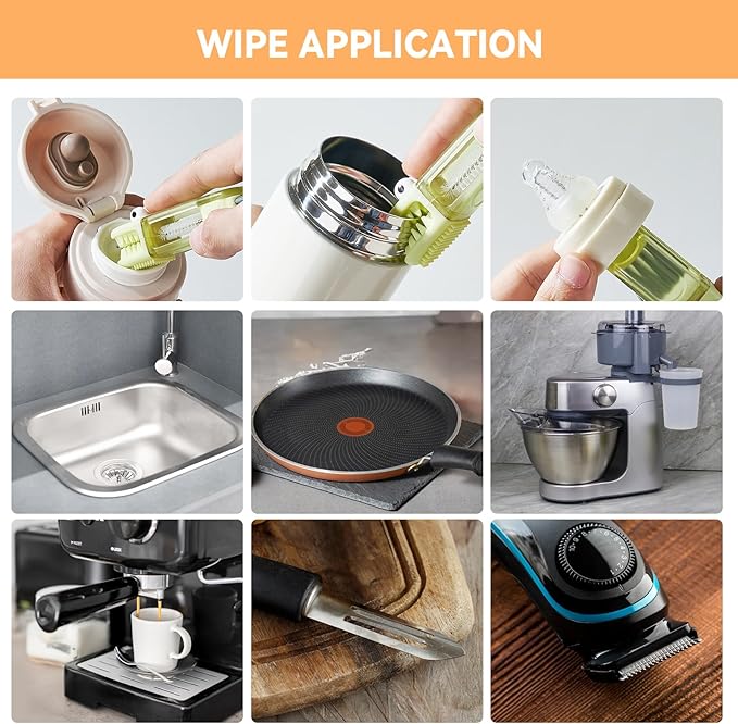 GapCleanse – Precision Cup Lid Brush