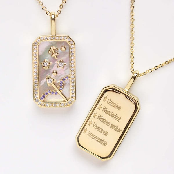 AstroGlow – Custom Zodiac Sign Necklace