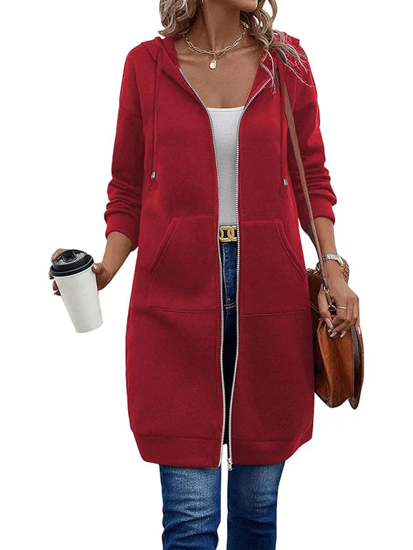 ZippaBelle – Stylish Women's Zip Hoodie