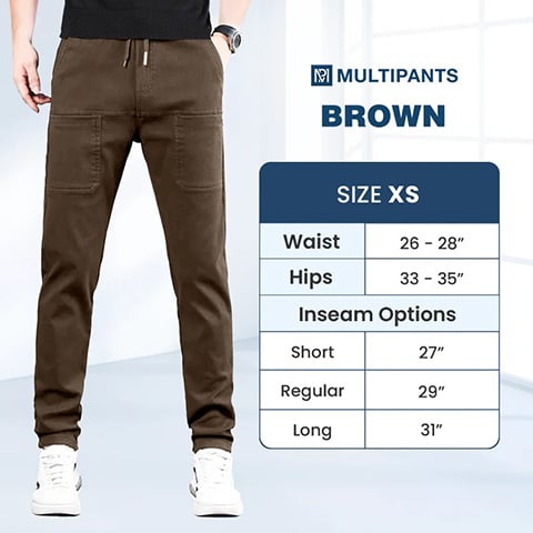 MultiPants – Durable Multi Pocket Stretch Cargo Pants