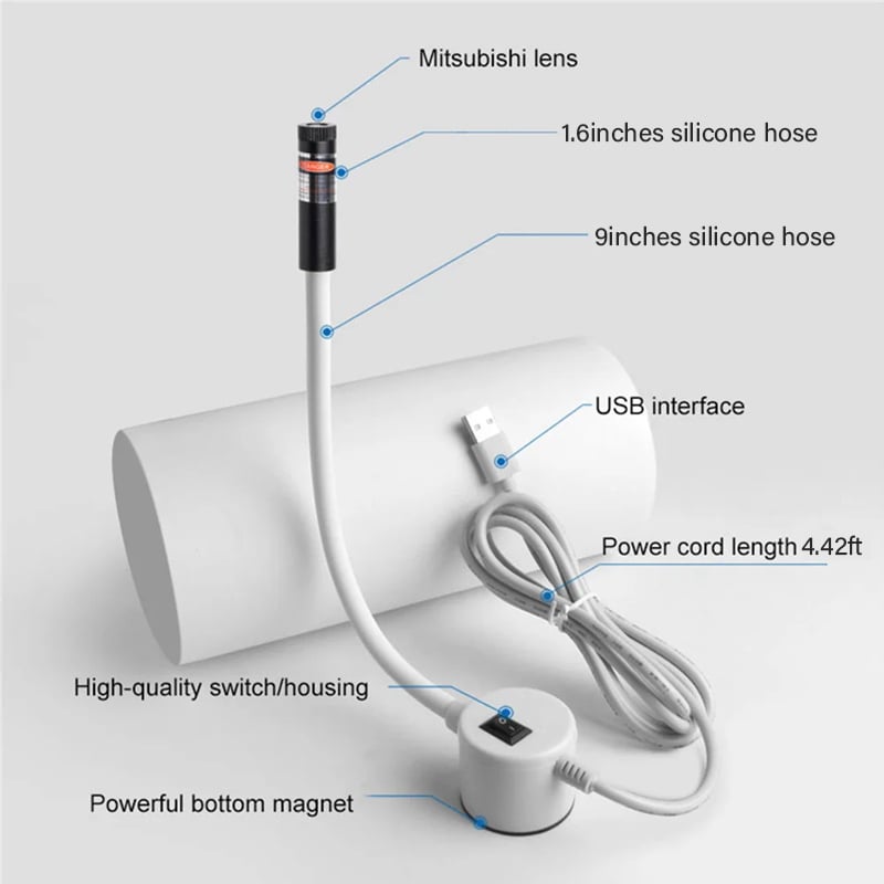 🔥NEW YEAR SALE - Magnetic Positioning Quilting Light for Sewing Machine