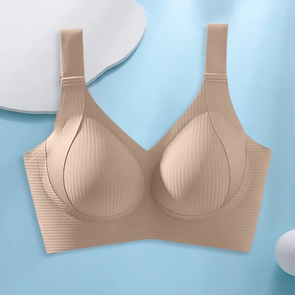 SilvaLuxe – Seamless Ribbed Comfort Bra