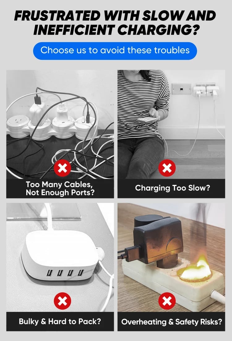 VoltMate – 65W Multi Port Fast Charger
