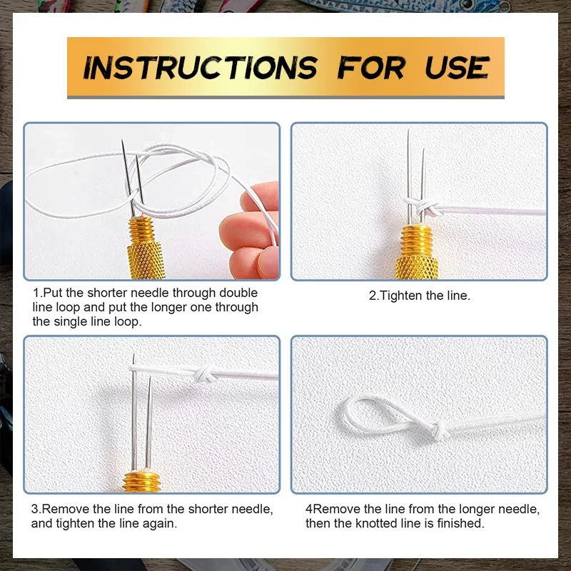 QuickKnot – Fishing Line Knotter & Hook Tying Tool