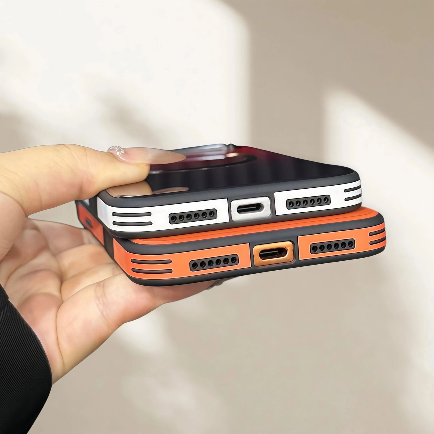 VistaVibe – Aesthetic Gradient Glass Armor Case