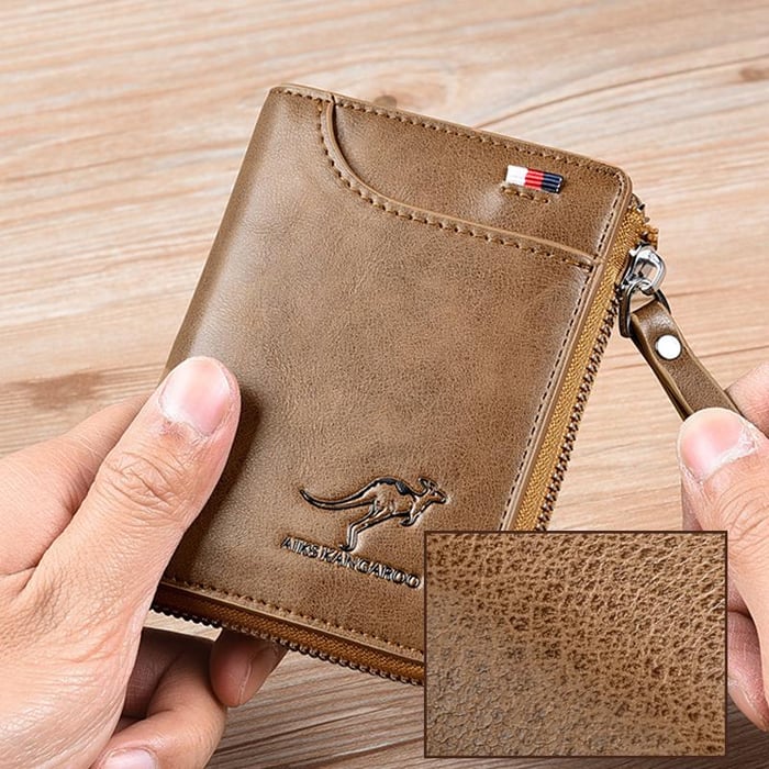 TitanFold – Sleek Zipper Wallet