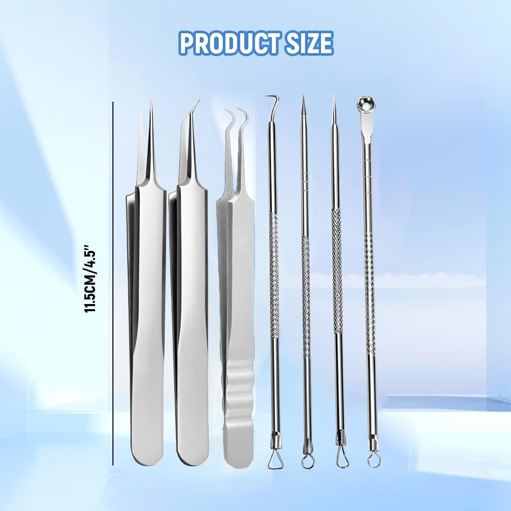 DermaSteel – Precision Stainless Steel Pore Cleaner Kit