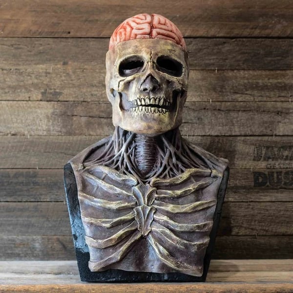 GoreSkull – Bare Brain Latex Horror Mask