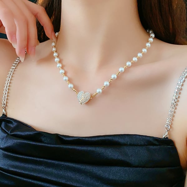 PearlMagnet – Eternal Heart Necklace