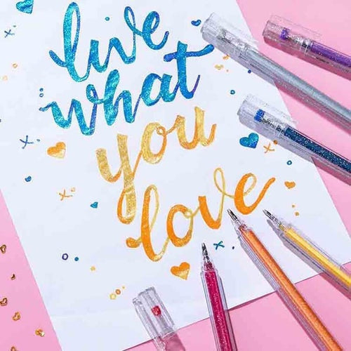 SparkleInk – Glitter Gel Pen Collection